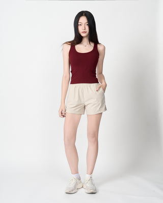 Áo Ba Lỗ Nữ Thun Tăm Rib Knit