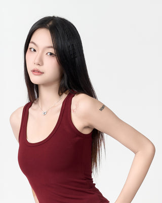 Áo Ba Lỗ Nữ Thun Tăm Rib Knit