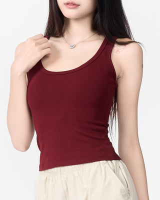 Áo Ba Lỗ Nữ Thun Tăm Rib Knit