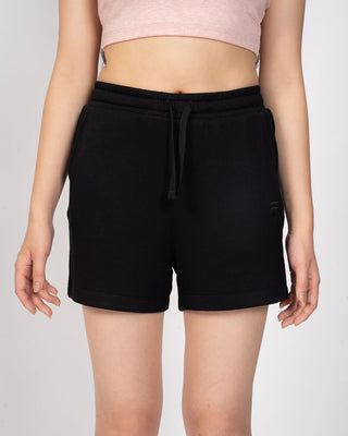 Quần Short Nỉ Nữ Vải Modal Interlock