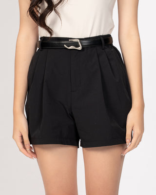 Quần Short Nữ Xếp Ly Co Giãn