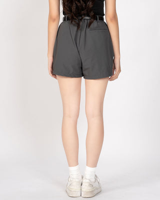 Quần Short Nữ Xếp Ly Co Giãn