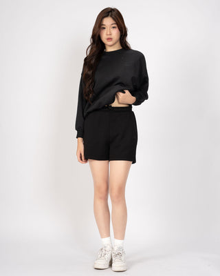 Quần Short Nỉ Nữ Vải Modal Interlock