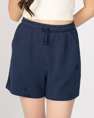 Quần Short Nỉ Nữ Vải Modal Interlock