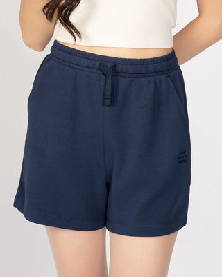 Quần Short Nỉ Nữ Vải Modal Interlock