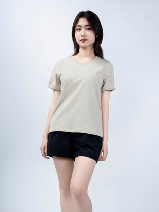 Áo Thun Nữ Co Giãn Dáng Regular