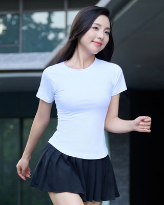 Áo Thun Nữ Vạt Bầu Siêu Co Giãn