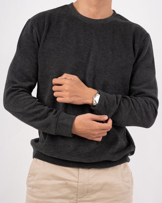 Áo Sweatshirt Vải CVC Mặt Mịn Peach-touch