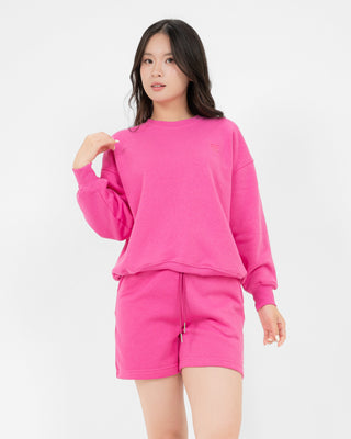 Áo Nỉ Nữ Dáng Rộng