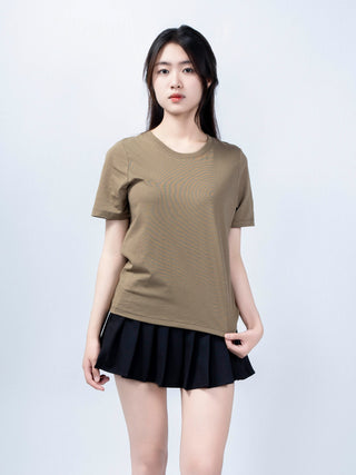 Áo Thun Nữ Co Giãn Dáng Regular