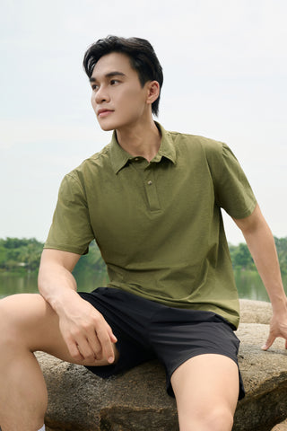 Áo Polo Nam Co Giãn Regular Fit
