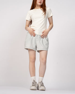 Quần Short Nữ Xếp Ly Co Giãn