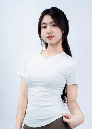 Áo Thun Nữ Vạt Bầu Siêu Co Giãn