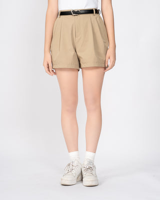 Quần Short Nữ Xếp Ly Co Giãn