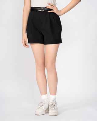 Quần Short Nữ Xếp Ly Co Giãn