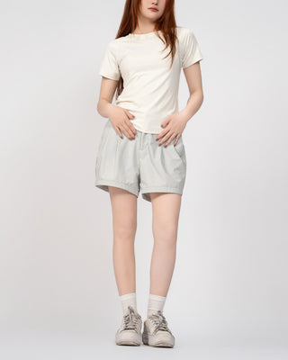 Quần Short Nữ Xếp Ly Co Giãn
