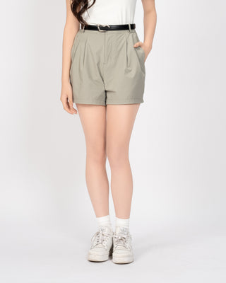Quần Short Nữ Xếp Ly Co Giãn