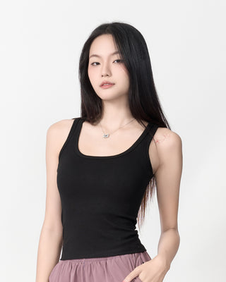 Áo Ba Lỗ Nữ Thun Tăm Rib Knit